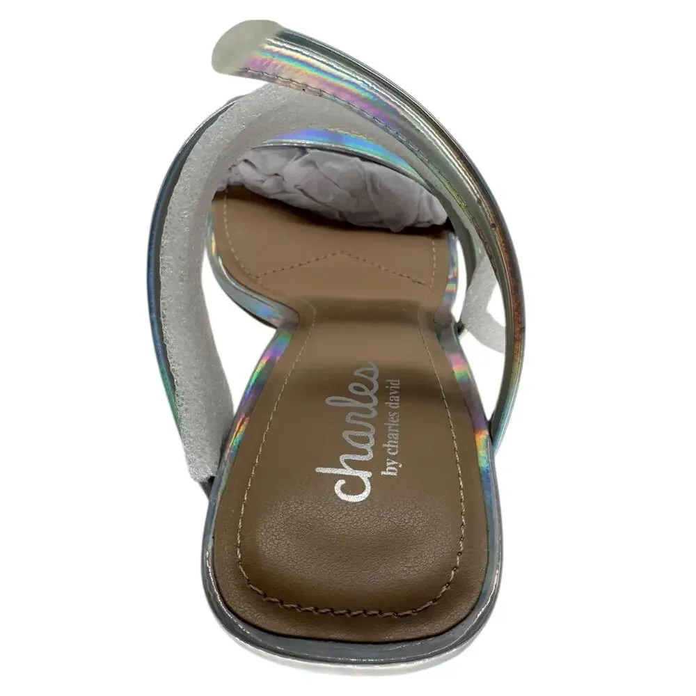 Charles by Charles David Women's Provoking Heeled Sandal,‎ Iridescent, 5